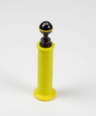 GRIP HANDLE YELLOW WITH ATTACHED BALL MOUNT ADAPTER