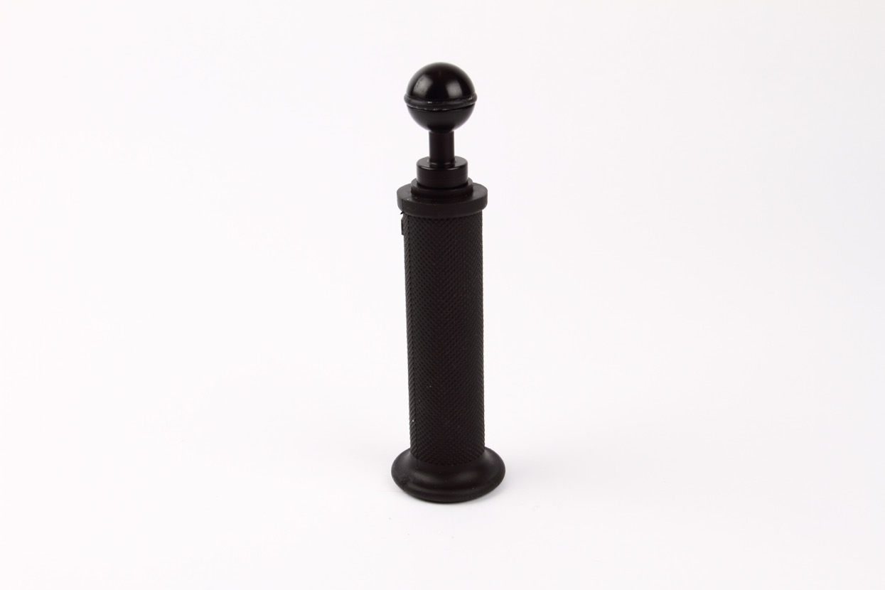 BTS GRIP HANDLE BLACK WITH ATTACHED BALL MOUNT ADAPTER